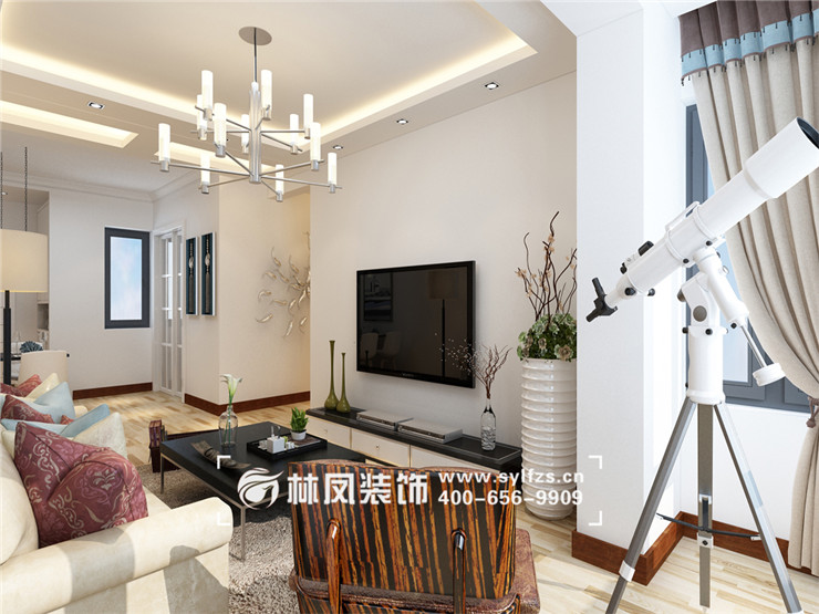 現(xiàn)代風格客廳踢腳線設(shè)計裝修效果圖